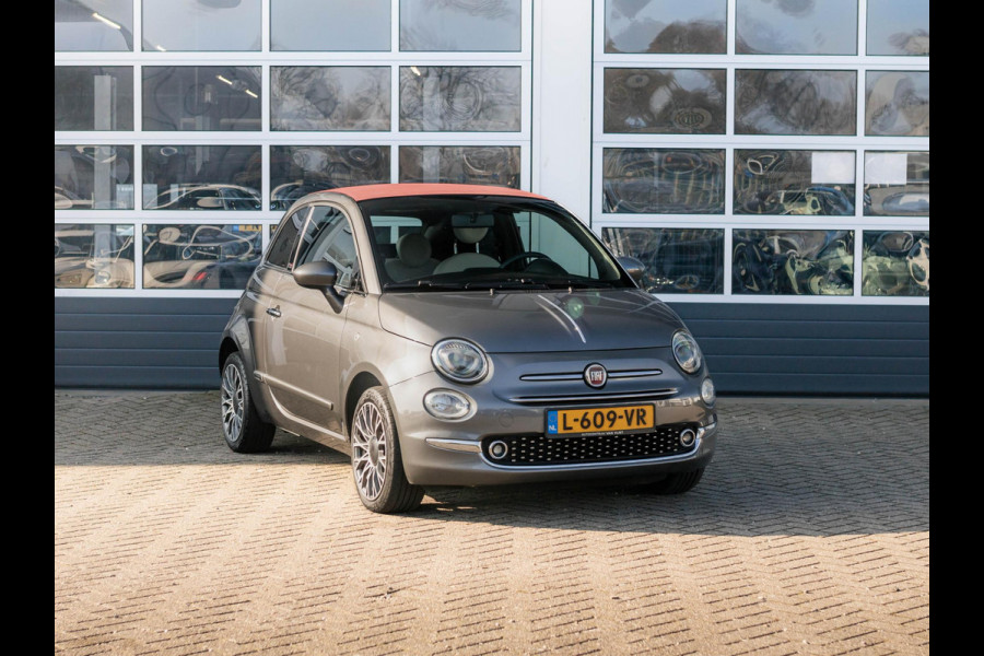 Fiat 500C 1.2 Star Fiat 500 1.2 Lounge l Rosso Cabriodak l Automaat