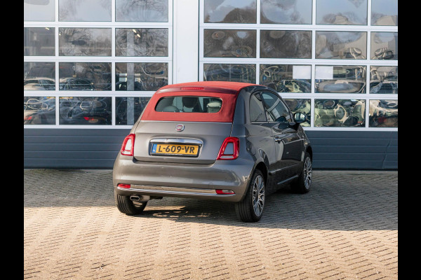 Fiat 500C 1.2 Star Fiat 500 1.2 Lounge l Rosso Cabriodak l Automaat