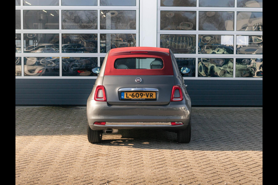 Fiat 500C 1.2 Star Fiat 500 1.2 Lounge l Rosso Cabriodak l Automaat