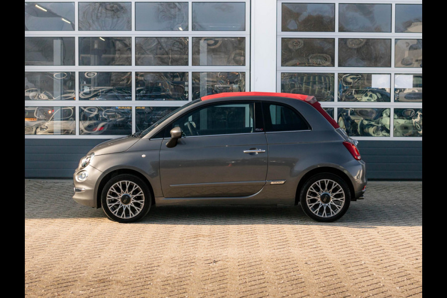 Fiat 500C 1.2 Star Fiat 500 1.2 Lounge l Rosso Cabriodak l Automaat