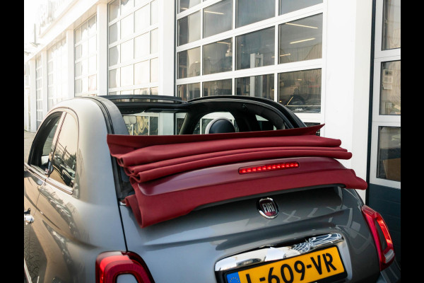 Fiat 500C 1.2 Star Fiat 500 1.2 Lounge l Rosso Cabriodak l Automaat