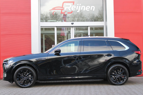 Mazda CX-80 2.5 e-SkyActiv 328PK PHEV HOMURA PLUS | 7-PERSOONS! | NIEUWE AUTO! | DRIVER PERSONALIZATION SYSTEM (GEZICHTSHERKENNING) | ELEKTRISCH BEDIENBARE VOORSTOELEN | FULL LEDEREN BEKLEDING | ADAPTIVE CRUISE CONTROL | 20" LICHTMETALEN VELGEN BLACK | 360° CAMERA | STOEL/STUUR VERWARMING | STOEL VENTILATIE | STOEL VERWARMING ACHTER | ADAPTIVE LED KOPLAMPEN | CLIMATE CONTROL VOOR + ACHTER | NAVIGATIE | APPLE CARPLAY/ANDROID AUTO | PANORAMISCH SCHUIF/KANTEL DAK | PARKEERSENSOREN VOOR EN ACHTER | BOSE AUDIO SYSTEM (12 SPEAKERS) | ELEKTRISCH BEDIENBARE ACHTERKLEP | DRAADLOZE TELEFOON