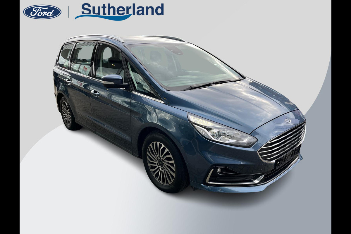 Ford Galaxy 2.5 FHEV Hybride Titanium 190pk 7 pers | SYNC 3 Navigatie | Trekhaak Afneembaar | 1.500kg trekgewicht | Memory functie stoelen | Vol leder | Achteruitrijcamera