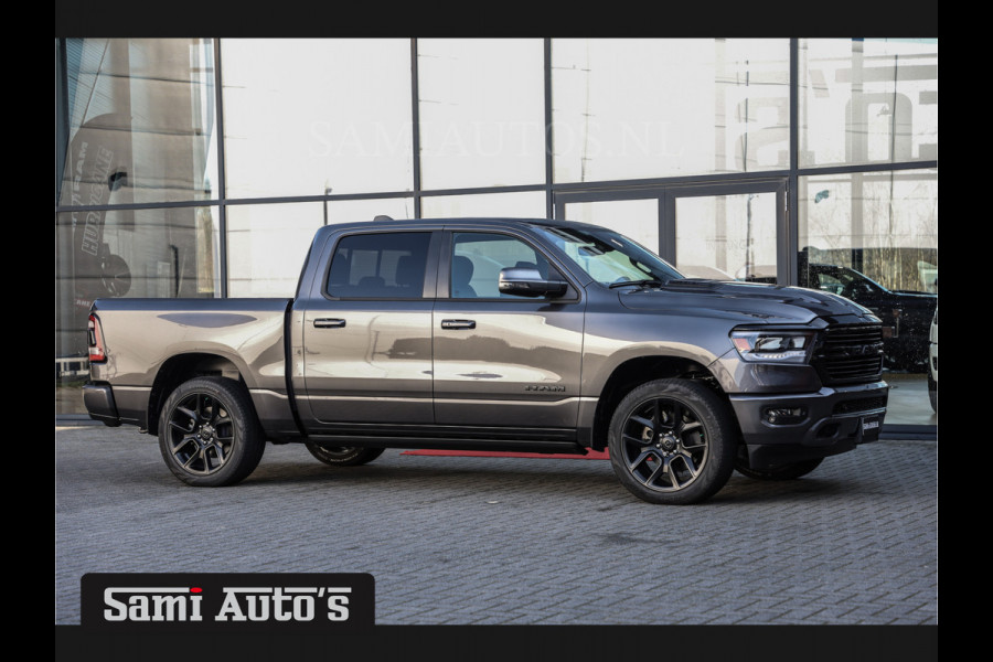 Dodge Ram 1500 V8 402PK 4X4 | PANORAMA DAK | STOEL VERWARMING V+A | APPLE CARPLAY | HEAD-UP | BINNENSPIEGEL CAMERA | DIGI CLUSTER | ELEC STOELEN | HARMAN KARDON | DUBBELE CABINE | SPORT | LIMITED | LARAMIE | LONGHORN | BIGHORN | 2357 - 5182