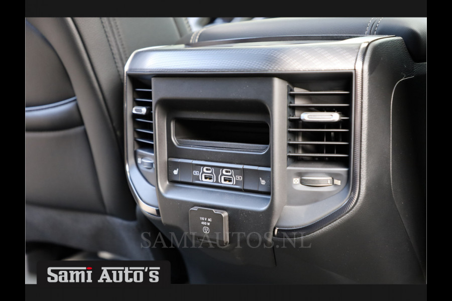 Dodge Ram 1500 V8 402PK 4X4 | PANORAMA DAK | STOEL VERWARMING V+A | APPLE CARPLAY | HEAD-UP | BINNENSPIEGEL CAMERA | DIGI CLUSTER | ELEC STOELEN | HARMAN KARDON | DUBBELE CABINE | SPORT | LIMITED | LARAMIE | LONGHORN | BIGHORN | 2357 - 5182