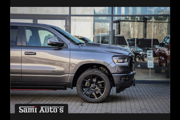 Dodge Ram 1500 V8 402PK 4X4 | PANORAMA DAK | STOEL VERWARMING V+A | APPLE CARPLAY | HEAD-UP | BINNENSPIEGEL CAMERA | DIGI CLUSTER | ELEC STOELEN | HARMAN KARDON | DUBBELE CABINE | SPORT | LIMITED | LARAMIE | LONGHORN | BIGHORN | 2357 - 5182