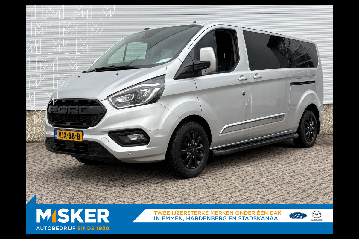 Ford Transit Custom 320 2.0 L2H1 Platinum AUTOMAAT! DC DUBBEL CABINE!