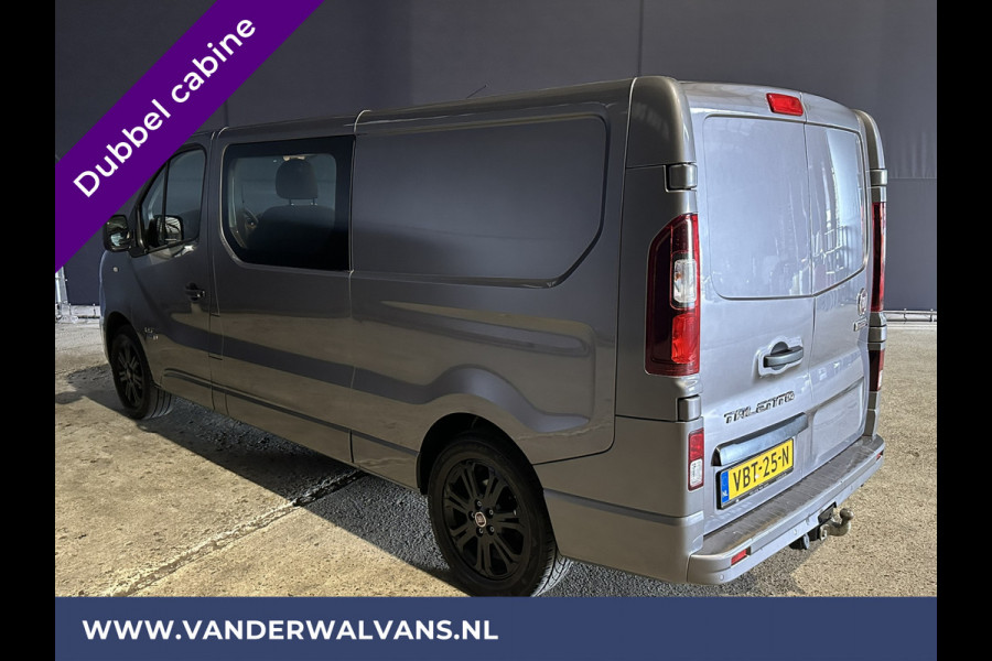 Fiat Talento 1.6 MJ 126pk L2H1 Dubbele Cabine Euro6 | Airco | 5-Zits | Trekhaak | LM-velgen cruisecontrol, parkeersensoren