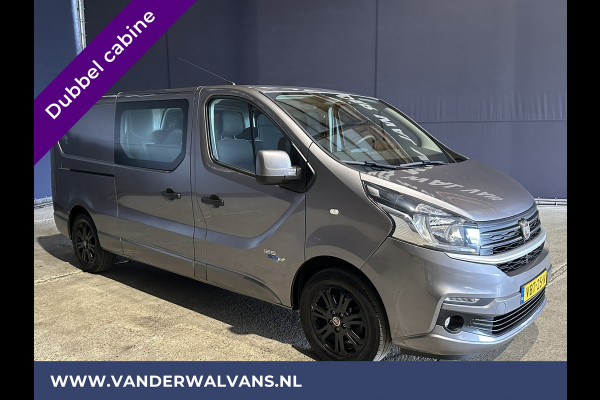 Fiat Talento 1.6 MJ 126pk L2H1 Dubbele Cabine Euro6 | Airco | 5-Zits | Trekhaak | LM-velgen cruisecontrol, parkeersensoren