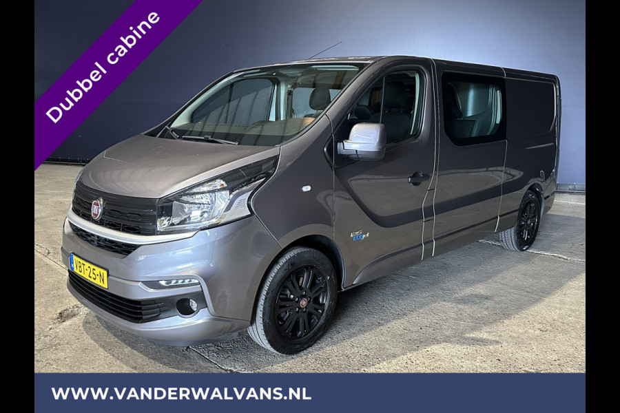 Fiat Talento 1.6 MJ 126pk L2H1 Dubbele Cabine Euro6 | Airco | 5-Zits | Trekhaak | LM-velgen cruisecontrol, parkeersensoren