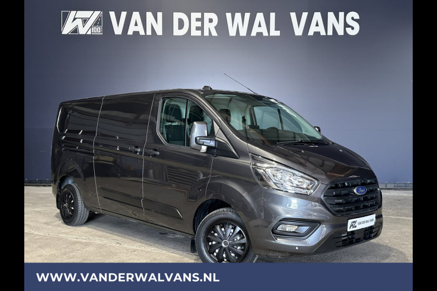 Ford Transit Custom 2.0 TDCI 131pk L2H1 Euro6 Airco | Apple Carplay | Android Auto | LED | Cruisecontrol Verwarmde voorruit, Parkeersensoren, Bijrijdersbank, 2800kg trekvermogen