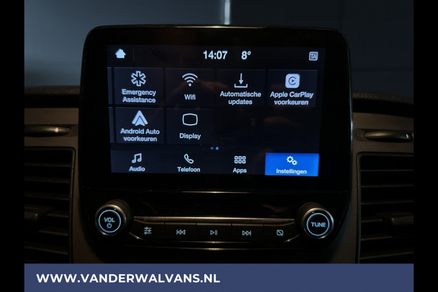 Ford Transit Custom 2.0 TDCI 131pk L2H1 Euro6 Airco | Apple Carplay | Android Auto | LED | Cruisecontrol Verwarmde voorruit, Parkeersensoren, Bijrijdersbank, 2800kg trekvermogen