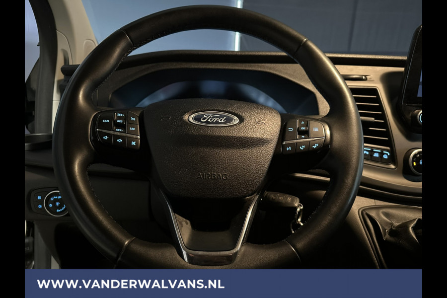 Ford Transit Custom 2.0 TDCI 131pk L2H1 Euro6 Airco | Apple Carplay | Android Auto | LED | Cruisecontrol Verwarmde voorruit, Parkeersensoren, Bijrijdersbank, 2800kg trekvermogen