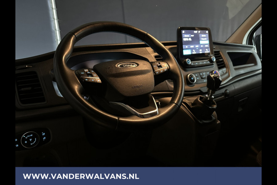 Ford Transit Custom 2.0 TDCI 131pk L2H1 Euro6 Airco | Apple Carplay | Android Auto | LED | Cruisecontrol Verwarmde voorruit, Parkeersensoren, Bijrijdersbank, 2800kg trekvermogen