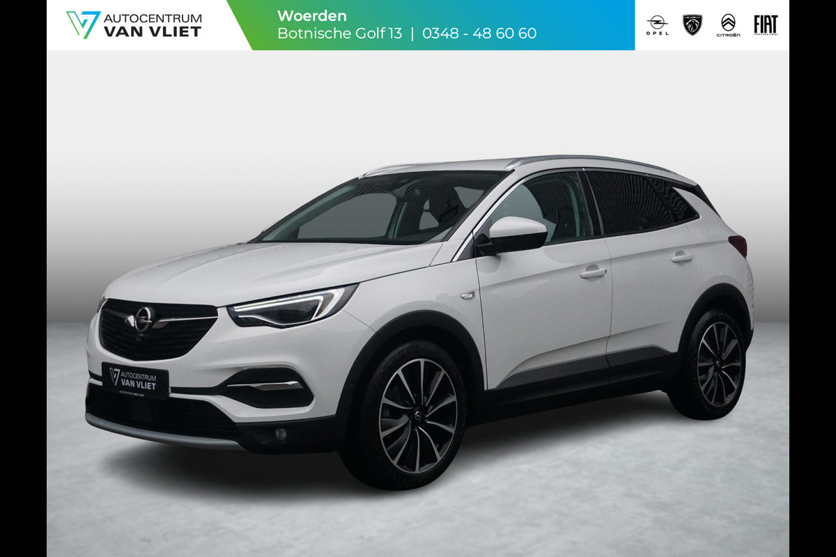 Opel Grandland X 1.2 Turbo Ultimate Trekhaak | Leder interieur