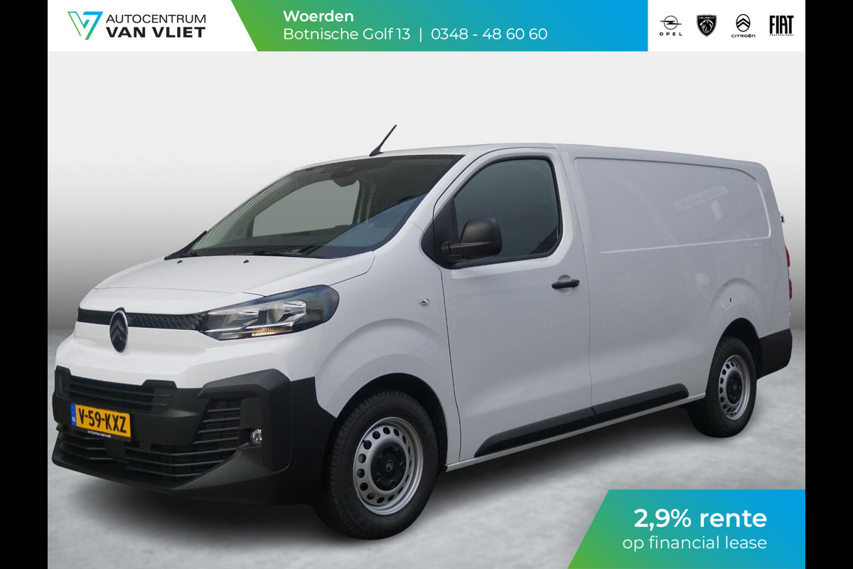 Citroën Jumpy L3 2.0D 145 Pk. Navi incl. Apple Carplay | laadruimtebetimmering | camera | 2,9% rente | rijklaarprijs