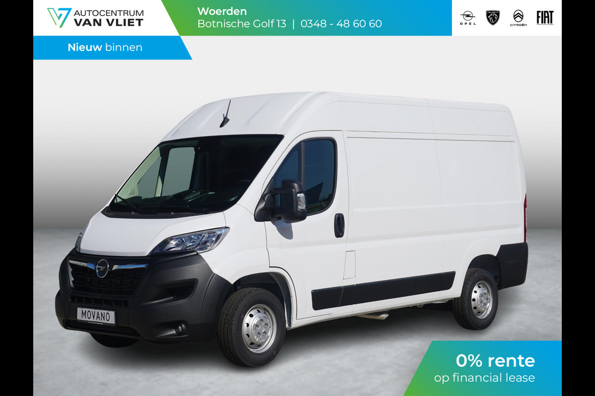 Opel Movano 2.2D 120 L2H2 3.3t | 0% rente | navigatie incl. Apple Carplay | camera | Climate Control | rijklaarprijs