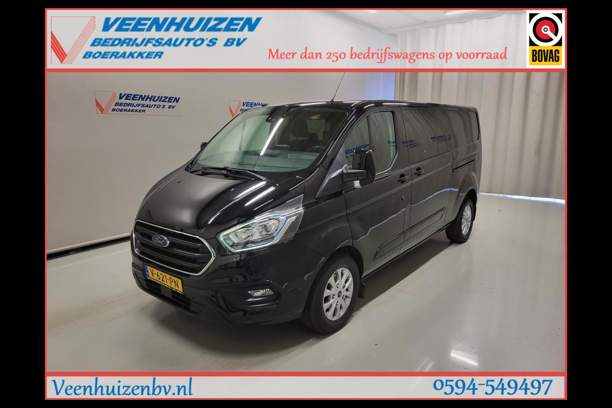 Ford Transit Custom 2.0TDCI 130pk L2/H1 Dubbele Cabine Automaat Euro 6!