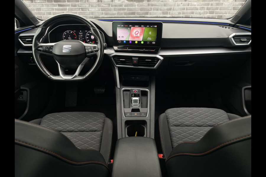 Seat Leon Sportstourer 1.5 eTSI FR | Elek. Trekhaak | Sfeerverl. | LED | Navi | Carplay | Keyless | Adap. Cruise