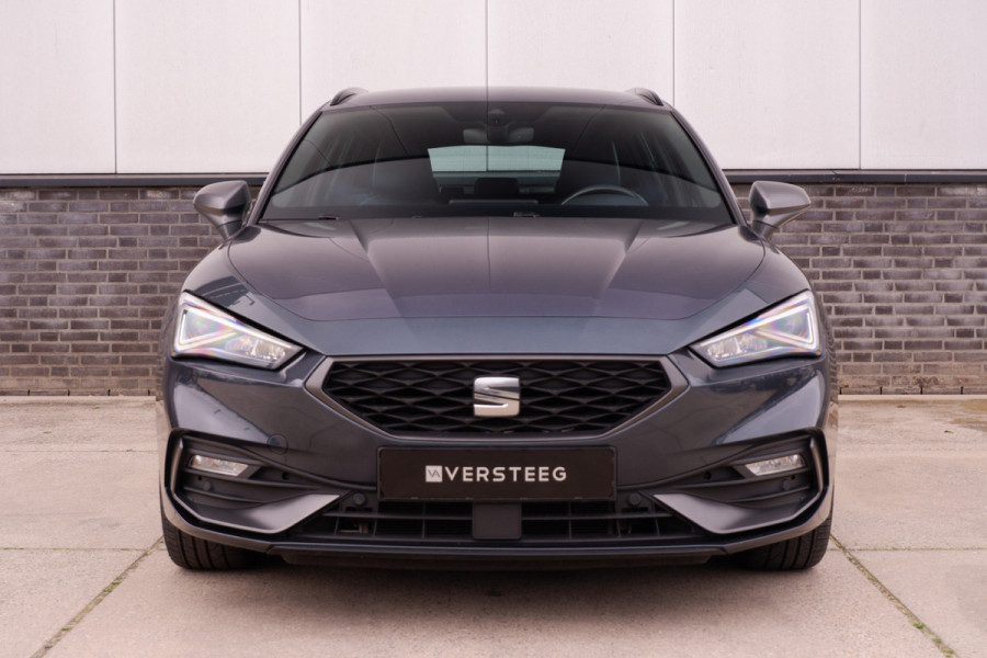 Seat Leon Sportstourer 1.5 eTSI FR | Elek. Trekhaak | Sfeerverl. | LED | Navi | Carplay | Keyless | Adap. Cruise