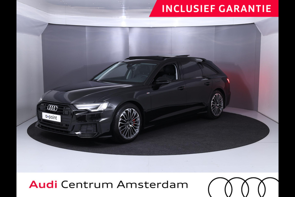 Audi A6 Avant 55 TFSI e quattro Pro Line S Competition 367 pk S-tronic | Navigatie | Panoramadak | Parkeersensoren | Achteruitrijcamera | Stoelverwarming | Bang & Olufsen | S-line |