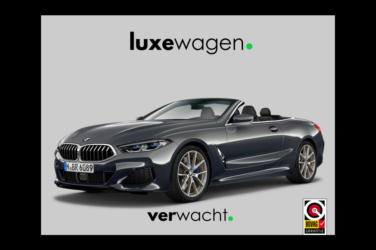 BMW 8 Serie M850i xDrive Dravit B&W Adp-chassis Stoelvent Soft-Close ACC 360