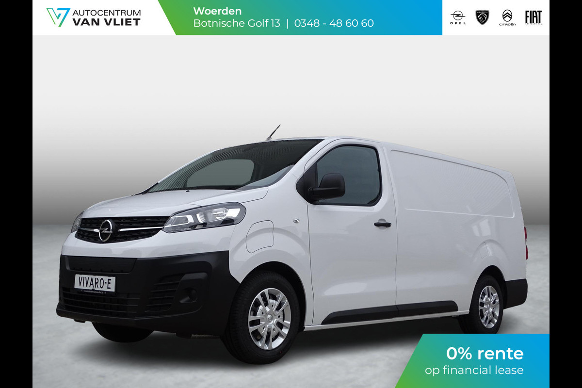 Opel Vivaro Electric L3 75 kWh | 0% rente (!) | navi incl. Apple Carplay | e-Call pakket | rijklaarprijs