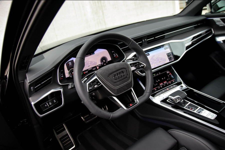 Audi A6 Avant 55 TFSI e Quattro Competition S line Edition 367pk Automaat! Kuipstoelen|Panoramadak|Virtual Cockpit|HD Matrix|Black