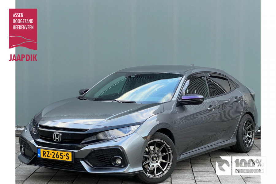 Honda Civic BWJ 2018 | 1.6 i-DTEC 120PK Elegance | CAMERA | CLIMA | NAVI | STOELVERW | CRUISE | PDC  |ZWARTE HEMEL