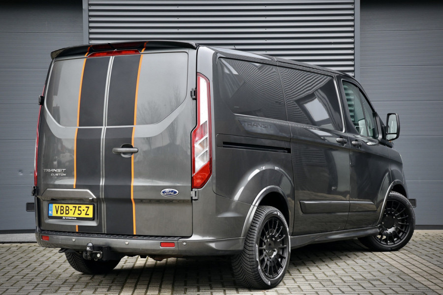 Ford Transit Custom 290 2.0 TDCI 185 PK Sport | Bi-Xenon | Navigatie | CarPlay | Lane Assist | Elek. stoel | Trekhaak | Stoelverwarming | Leder | Nieuwe APK | NAP Logisch