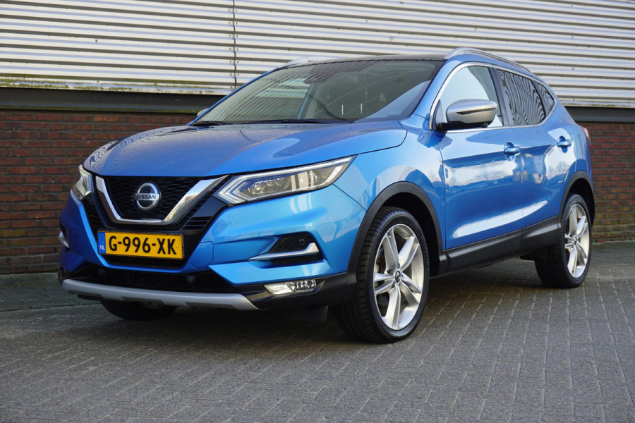 Nissan QASHQAI 1.3 DIG-T 160PK/ Trekhaak(1500kg)/LED- Koplampen/Panodak/19Inch LMV.