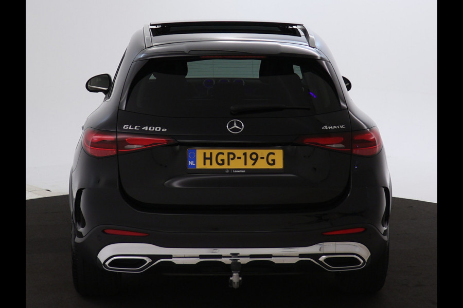 Mercedes-Benz GLC 400 e 4MATIC AMG Plug-In Hybride | AMG Styling | Panorama Schuif-Kanteldak | Trekhaak | 360°-Camera | Stoel en Stuurverwarming | Inclusief 24 maanden MB Certified garantie voor Europa.