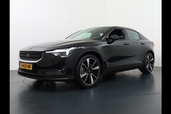 Polestar 2 AUT. 408 pk Long Range Dual Motor 78kWh Trekhaak Panoramadak Electr.Stoelen Verwarmd+Achterbank+Stuur Adaptive-Cruise Carplay An Verkeersbord detectie Regen-Lichtsensor Virtual-Cockpit Home-Link Uitparkeer+Bots waarschuwing Autonoom-Rem Lane Assist Keyless Connected services Draadloze telefoonlader 1.500kg Trekvermogen 660Nm! €61.000 nieuw!