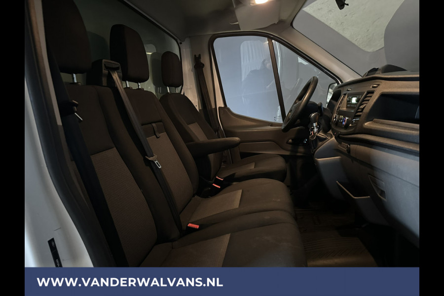 Ford Transit 2.0 TDCI 130pk Bakwagen 233cm Hoog Laadklep Zijdeur Euro6 Airco | 1040kg laadvermogen Lat om Lat, Bijrijdersbank