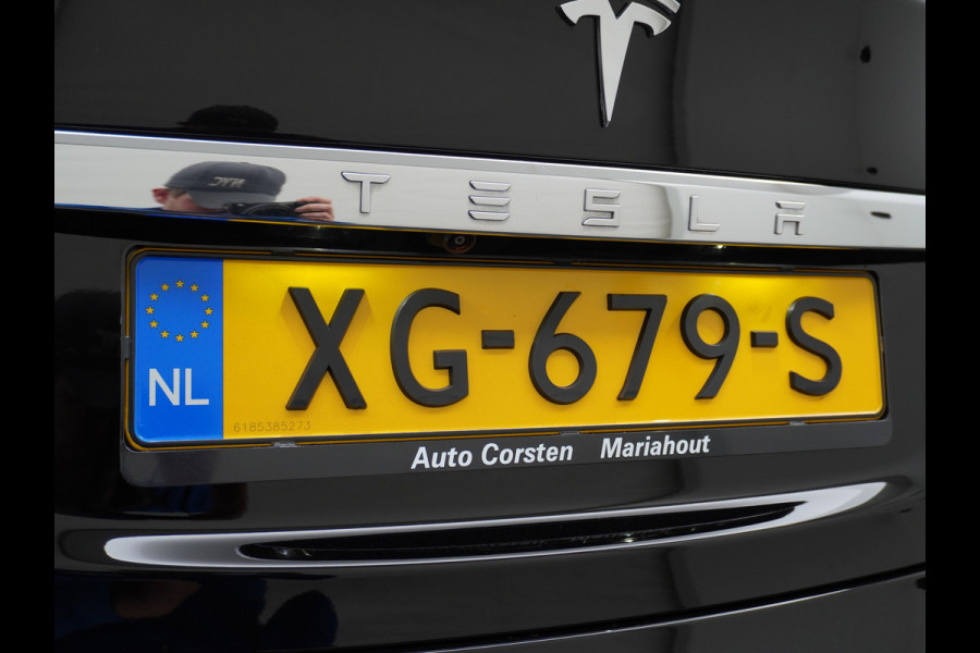 Tesla Model S 75D AWD Dual Engine Luchtvering Enhanced AutoPilot Navi Panorama-Dak Camera Adaptive-Led Premium Connectivity Elektr.Stoel+Geheu 19"Lmv 4WD WiFi App Rijstrookhulp Bordherkenning Acc Dodehoek Detector Mistlampen Verwarmde-Sproeiers €92.000 nieuw