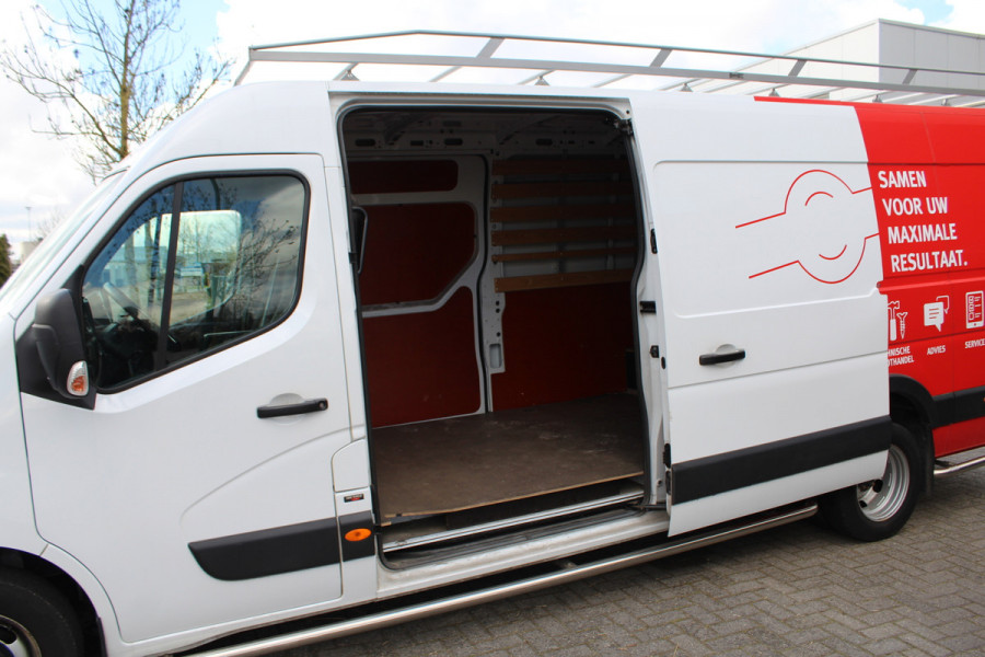 Renault Master T35 2.3 dCi 145PK Euro6 L4H2 DL Energy ✓ 3500KG trekhaak ✓ dubbel lucht ✓ imperiaal ✓ 2x schuifdeur