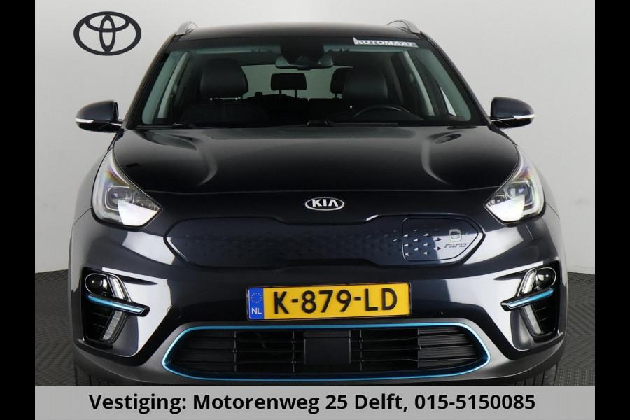 Kia e-Niro DynamicPlusLine 64 kWh 1e EIG. ACCUTEST 100% !! 204 PK WLTP 468 KM!! 3-FASE. NAVI.DODEHOEK WARMTEPOMP GARANTIE TOT 12-2030**