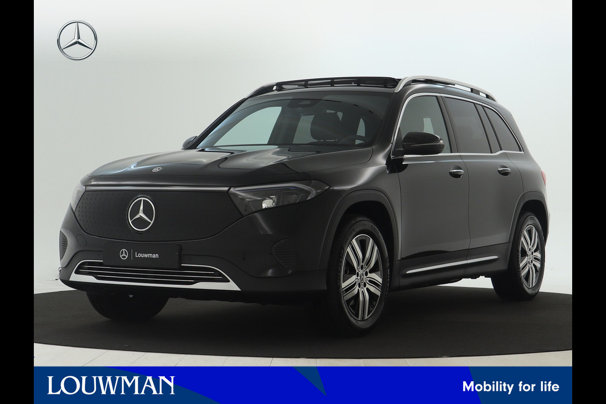 Mercedes-Benz EQB 250+ Luxury Line LIMITED 71 kWh | Parkeerpakket met achteruitrijcamera | KEYLESS-GO comfort pakket | Dodehoekassistent | EASY PACK achterklep | GUARD 360° Voertuigbescherming Plus | Premium pakket |