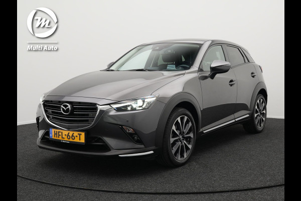 Mazda CX-3 2.0 SkyActiv-G 120 GT-M Automaat | Camera | Sportstoelen Verwarmd | Navi Full Map | 18"L.M | BLIS |  Apple Carplay | LED | DAB |