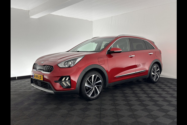 Kia Niro 1.6 GDi PHEV DynamicPlusLine (INCL-BTW) Aut. *NAVI-FULLMAP | KEYLESS | ADAPTIVE-CRUISE | 1/2-LEATHER | CAMERA | ECC | PDC | LANE-ASSIST | COMFORT-SEATS  | SHIFT-PADDLES | TOWBAR | 18"ALU*