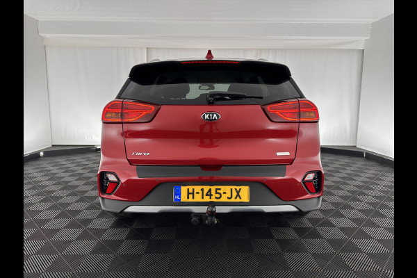 Kia Niro 1.6 GDi PHEV DynamicPlusLine (INCL-BTW) Aut. *NAVI-FULLMAP | KEYLESS | ADAPTIVE-CRUISE | 1/2-LEATHER | CAMERA | ECC | PDC | LANE-ASSIST | COMFORT-SEATS  | SHIFT-PADDLES | TOWBAR | 18"ALU*