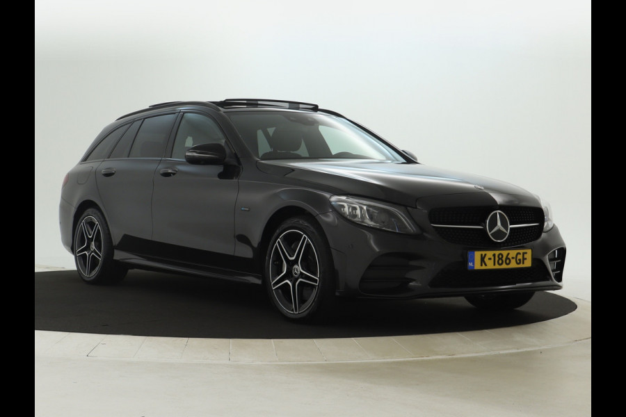 Mercedes-Benz C-Klasse Estate 300 e Business Solution AMG Limited AMG Line | Night Pakket | Panorama Schuif-Kanteldak. Inclusief 24 maanden MB Certified garantie voor Europa.