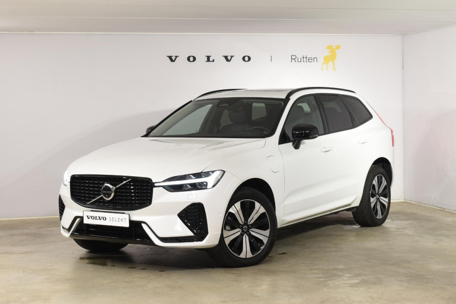 Volvo XC60 T6 350PK Automaat Plug-in hybrid AWD Plus Dark / Adaptive Cruise control / Stoelverwarming v+a / Stuurverwarming / Elektr. achterklep  / Panoramadak / Harman Kardon / 360 camera