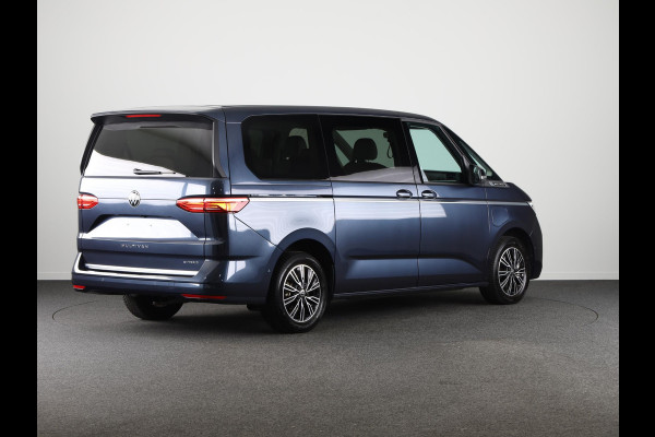 Volkswagen Multivan 1.4 eHybrid L2H1 Style 150 pk Automaat (DSG) | Private lease vanaf € 1.072,- pm | Navigatie | Elektr. trekhaak | Parkeersensoren (Park assist) | Achteruitrijcamera | Elektr. schuifdeuren | Stoelverwarming |