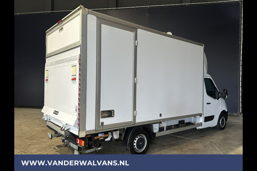 Opel Movano 2.3 CDTI 146pk Bakwagen Laadklep Zijdeur Euro6 Airco | Navigatie | Cruisecontrol | Chauffeursstoel Lat om Lat betimmering, Bijrijdersbank