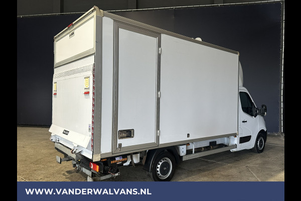 Opel Movano 2.3 CDTI 146pk Bakwagen Laadklep Zijdeur Euro6 Airco | Navigatie | Cruisecontrol | Chauffeursstoel Lat om Lat betimmering, Bijrijdersbank