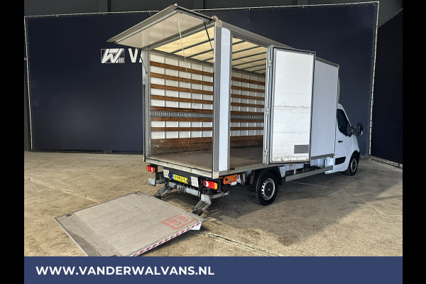 Opel Movano 2.3 CDTI 146pk Bakwagen Laadklep Zijdeur Euro6 Airco | Navigatie | Cruisecontrol | Chauffeursstoel Lat om Lat betimmering, Bijrijdersbank