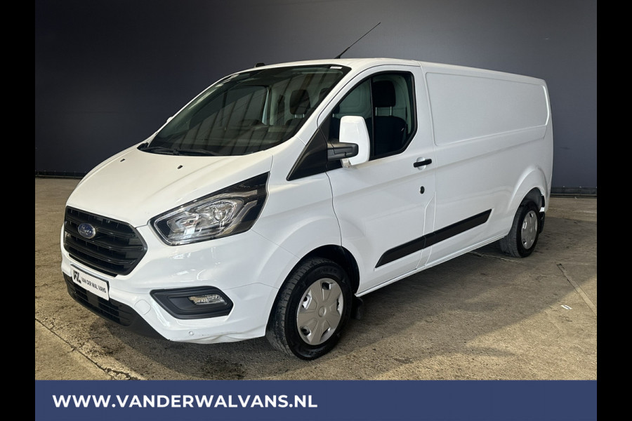 Ford Transit Custom 2.0 TDCI 130pk L2H1 Euro6 Airco | LED | Cruisecontrol | Verwarmde voorruit | Parkeersensoren Bijrijdersbank, 2800kg trekvermogen