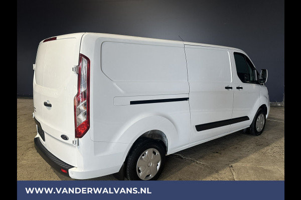 Ford Transit Custom 2.0 TDCI 130pk L2H1 Euro6 Airco | LED | Cruisecontrol | Verwarmde voorruit | Parkeersensoren Bijrijdersbank, 2800kg trekvermogen