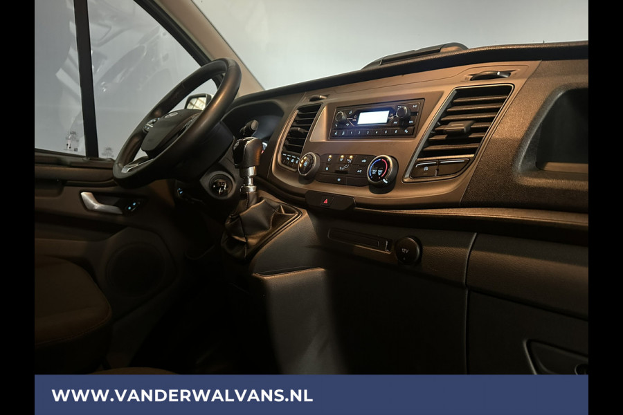 Ford Transit Custom 2.0 TDCI 130pk L2H1 Euro6 Airco | LED | Cruisecontrol | Verwarmde voorruit | Parkeersensoren Bijrijdersbank, 2800kg trekvermogen